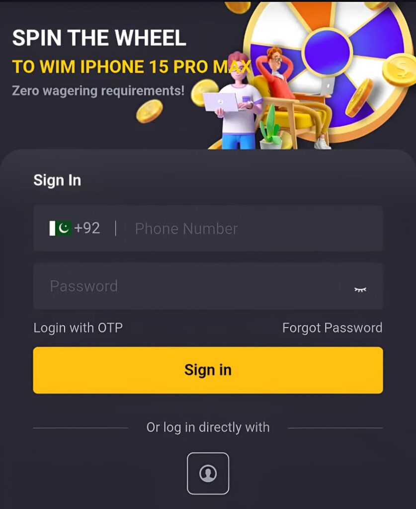 PKR Bet Log In PKR Bet Log In Page